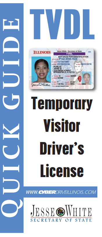 Temporary Visitor's Driver's License